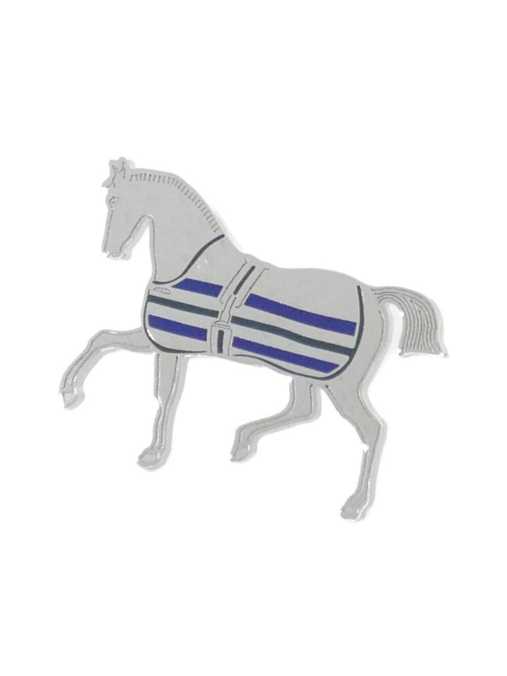 Hermes Cheval a la Couvertures Scarf Ring